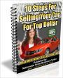 10 Steps For Selling Your Car For Top Dollar
