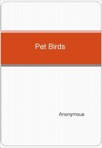 Pet Birds