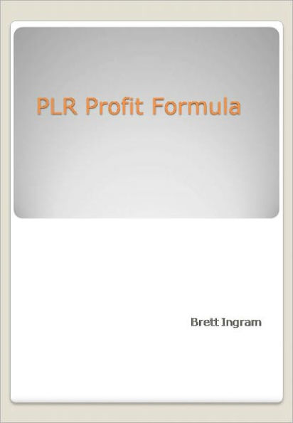 PLR Profit Formula