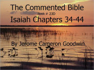 Title: A Commented Study Bible With Cross-References - Book 23D - Isaiah, Author: Jerome Goodwin