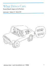 Title: What Drives Cars: Word of Mouth's Impact on Car Purchases, Author: Idil Cakim