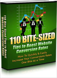 Title: 110 Bite-Sized Website Tips To Boost Conversions, Author: Lou Diamond