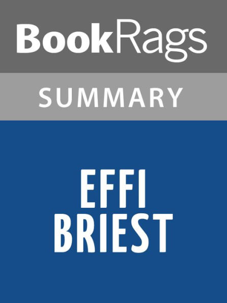 Effi Briest by Theodor Fontane l Summary & Study Guide