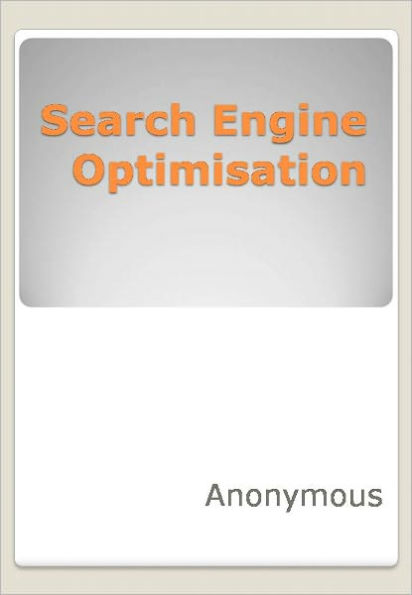 Search Engine Optimisation