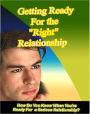 Getting Ready for the Right Relationship