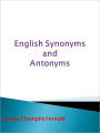 English Synonyms and Antonyms