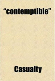 Title: ''Contemptible'', Author: 