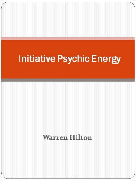 Initiative Psychic Energy