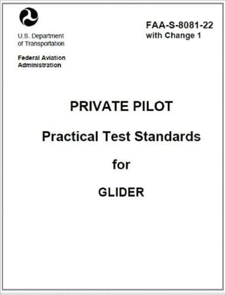 Private Pilot Practical Test Standards for Glider, Plus 500 free US ...