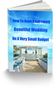 Title: How To Have A Extremely Beautiful Wedding On A Very Small Budget, Author: Sandy Hall