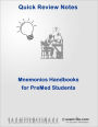 Mnemonics Handbook for Premed Students: Biology, Physiology, Chemistry and Physics