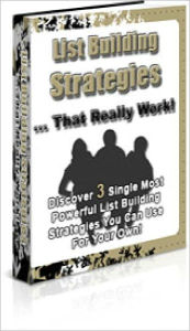 Title: List Building Strategies That Really Work, Author: Lou Diamond