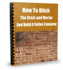 How To Ditch The Brick and Mortar and Build A Online Company