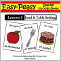 Spanish Lesson 4: Food & Table Setting (Learn Spanish Flash Cards)