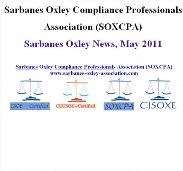 Sarbanes Oxley News, May 2011