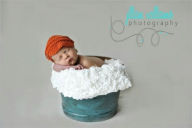 Title: Orange newsy cap PDF PATTERN- sizes Newborn-preteen, Author: crochetmylove designs