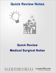 Title: Quick Review: Medical and Surgical Nursing, Author: DeSantose