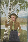 On the Trail An Outdoor Book for Girls [Illustrated]