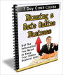 Running a Safe Online Business: 7 day Crash Course