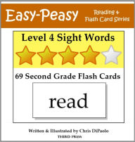 Title: Level 4 Sight Words: 69 Second Grade Flash Cards (aka Dolch Words or High Frequency Words), Author: Chris DiPaolo
