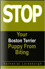 Title: Keep Your Boston Terrier From Biting, Author: Nathanial Lordsburgh