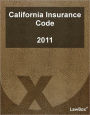 California Insurance Code 2011