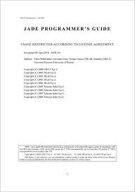 Title: JADE Programmer's Guide, Author: Fabio Bellifemine