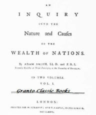 Title: An Inquiry into the Nature and Causes of the Wealth of Nations, Author: Adam Smith