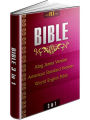 BIBLES: KJV / ASV / WEB // KING JAMES VERSION / AMERICAN STANDARD VERSION / WORLD ENGLISH BIBLE - FLT