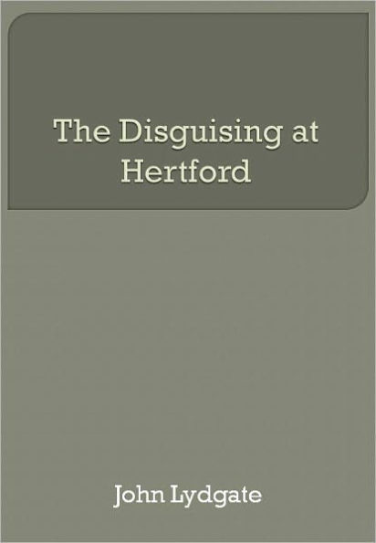 The Disguising at Hertford w/ Direct link technology (A Poetry Drama)