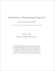 Title: Introduction to Programming Using Java, Author: David J. Eck