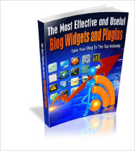 Title: The Most Effective and Useful Blog Widgets and Plugins, Author: Anonymous