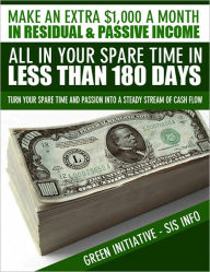 Title: Make an Extra $1,000 a Month in Residual & Passive Income All In Your Spare Time in Less Than 180 Days!, Author: SIS Info