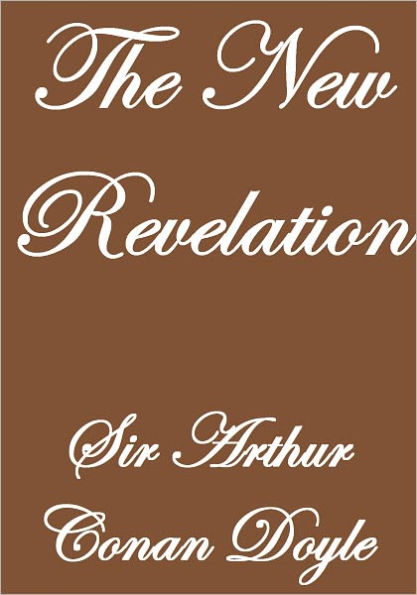 THE NEW REVELATION