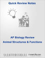 AP Biology Review: Animal Structures and Functions