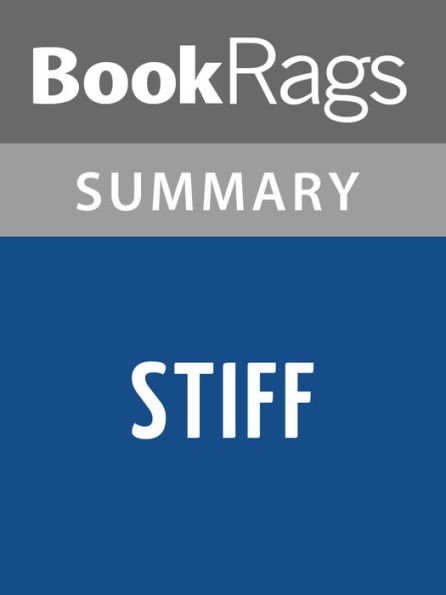 Stiff by Mary Roach Summary & Study Guide
