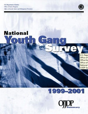 National Youth Gang Survey: 1999-2001