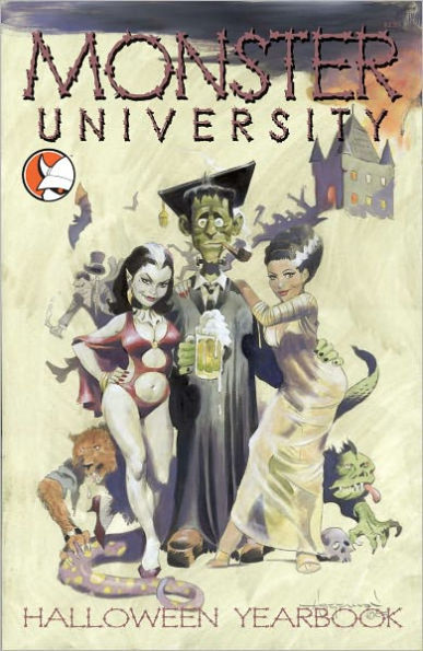 Monster University Halloween Yearbook (Comic Book)