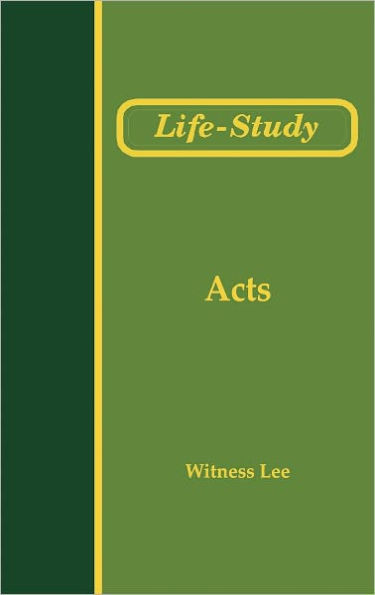 Life-Study of Acts