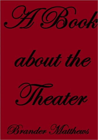 A Book About The Theater