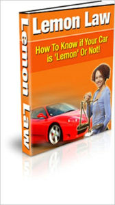 Title: Lemon Law: How to Know if Your Car is Lemon or Not, Author: Anonymous