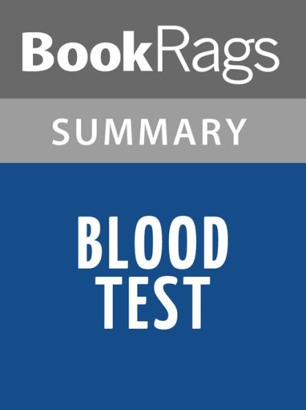 Blood Test by Jonathan Kellerman l Summary & Study Guide