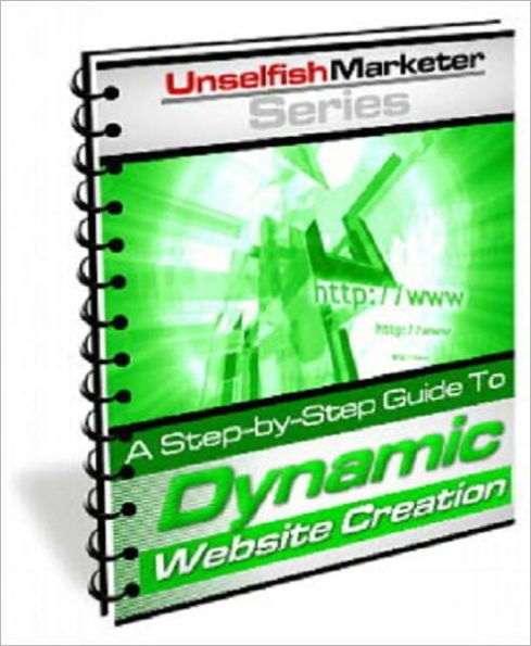 A step by Step Guide to Dynamic Website Creation