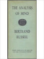 The Analysis Of Mind: A Philosophy/Psychology Classic By Bertrand Russell! AAA+++