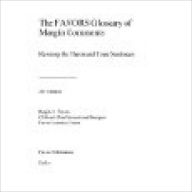 Title: The FAVORS Glossary of Margin Comments: Revising the Thesis and Topic Sentences, Author: Regina Y. Favors
