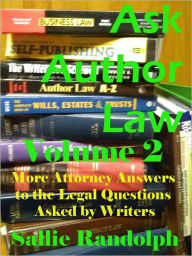 Title: Ask Author Law Volume 2, Author: Sallie Randolph