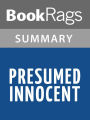Presumed Innocent by Scott Turow l Summary & Study Guide