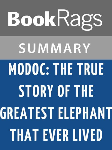 Modoc by Ralph Helfer l Summary & Study Guide