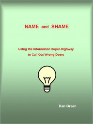 Title: NAME and SHAME, Author: Ken Green