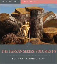 Title: The Tarzan Series: Volumes 1-8 (Illustrated), Author: Edgar Rice Burroughs